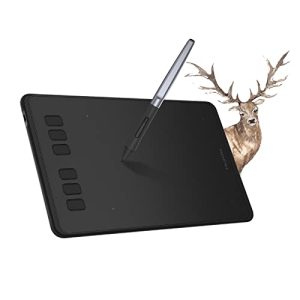 Drawing Tablet HUION Inspiroy H640P Graphics Tablet with Battery-Free Stylus 8192 Pressure Sensitivity 6 Hot Keys, 6 x 4inch Drawing Pad for Digital Art, Design & Animation, Work with Mac, PC & Mobile