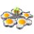 Egg Ring Molds for Cooking – Stainless Steel Egg Ring Set